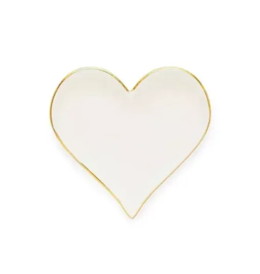 Trinket Tray, Bordered Heart