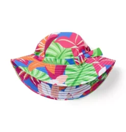 Tropical Floral Swim Bucket Hat