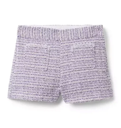 Tweed Patch Pocket Short