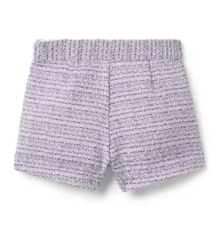 Tweed Patch Pocket Short