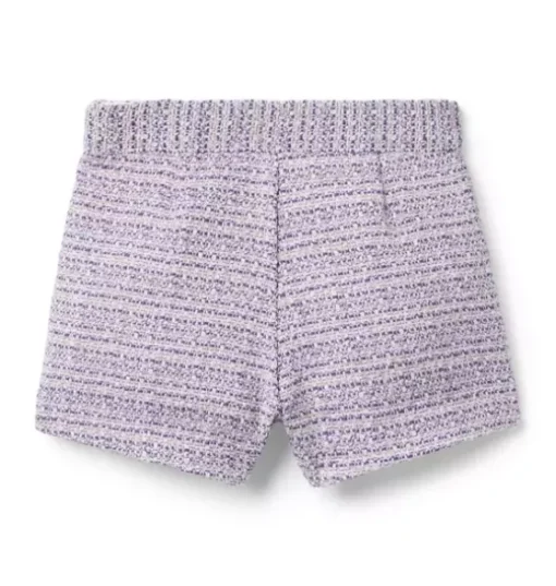Tweed Patch Pocket Short