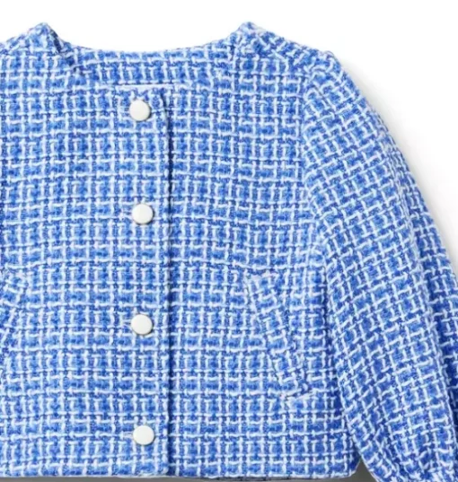 Tweed Ruffle Cuff Jacket