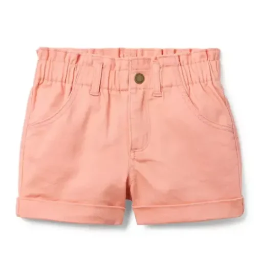Twill Paperbag Waist Short