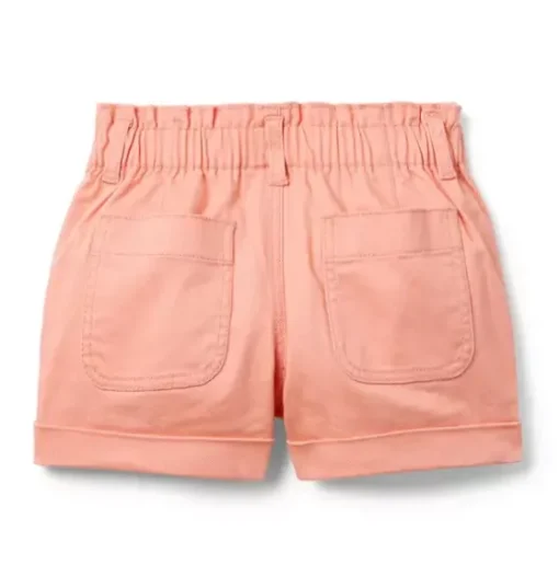 Twill Paperbag Waist Short