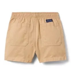 Twill Patch Pocket Pull-On Short