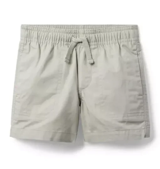 Twill Patch Pocket Pull-On Short