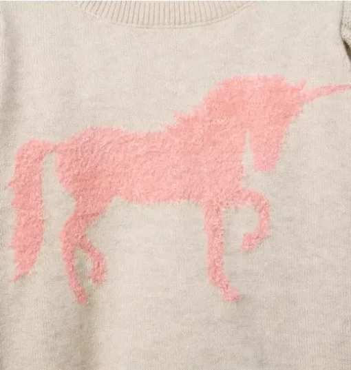 Unicorn Ruffle Sweater