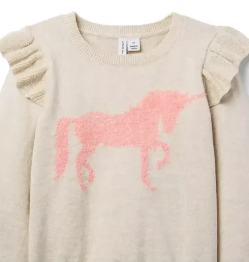 Unicorn Ruffle Sweater