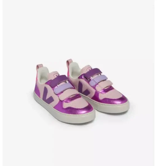 Veja Toddler Metallic V-10 Sneaker