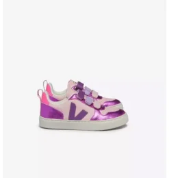 Veja Toddler Metallic V-10 Sneaker