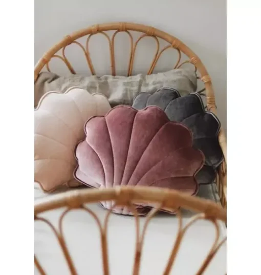 Velvet “Cosmic Pearl” Shell Pillow