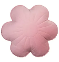 Velvet "Pink Elderberry" Flower Pillow