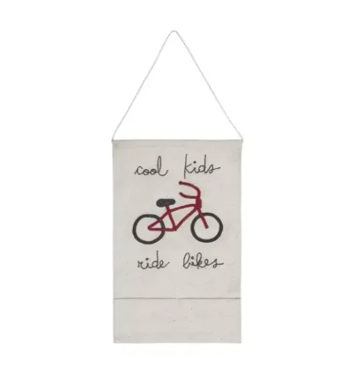 Wall Pocket Hanger Cool Kids Ride Bikes