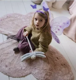 Washable Animal Rug Baby Butterfly