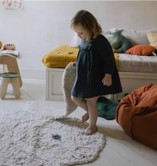 Washable Animal Rug Bunny