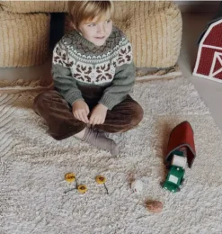 Washable Play Rug  Farm Fields