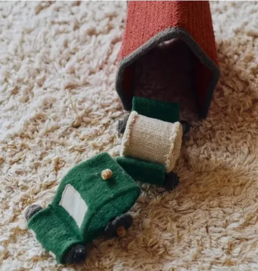 Washable Play Rug  Farm Fields