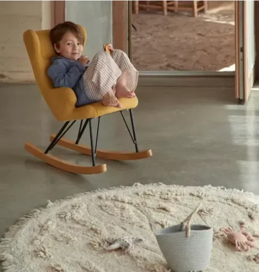 Washable Play Rug Island