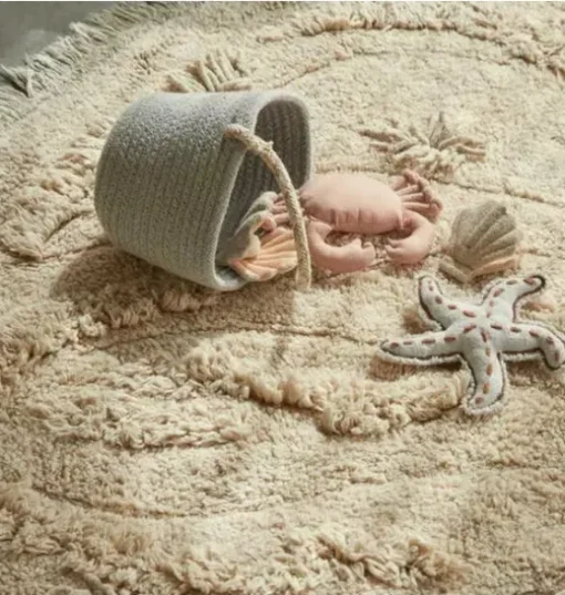 Washable Play Rug Island