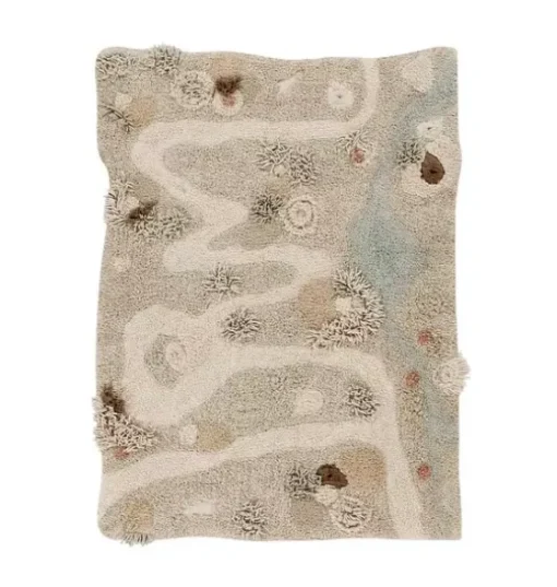 Washable Play Rug Path of Nature