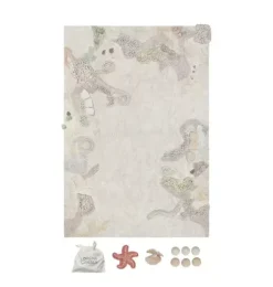 Washable Play Rug  Seabed
