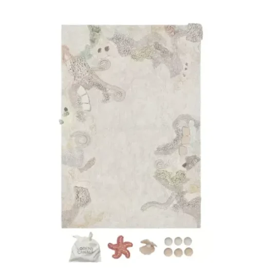 Washable Play Rug  Seabed