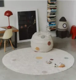 Washable Play Rug Solar System