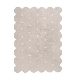 Washable Rug Biscuit Beige