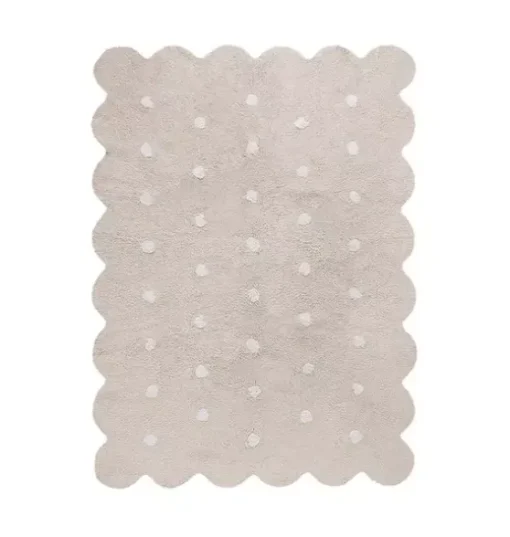 Washable Rug Biscuit Beige