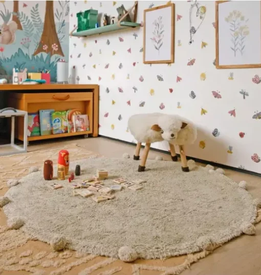 Washable Rug Bubbly Olive
