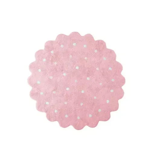 Washable Rug Little Biscuit Pink