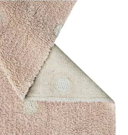 Washable Rug Mini Dot Rose
