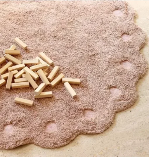 Washable Rug Pinecone Vintage Nude