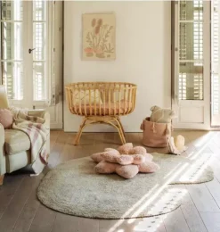 Washable Rug Puffy Lily