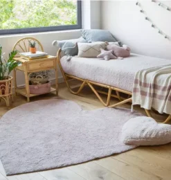 Washable Rug Puffy Love Nude