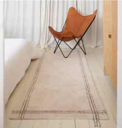 Washable Runner Rug Cuisine Natural