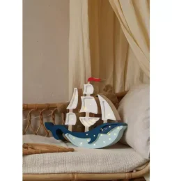 Whale Ship Lamp