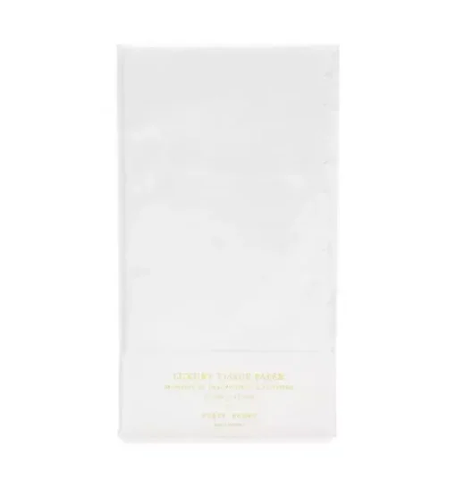 White Scallop Tissue Paper