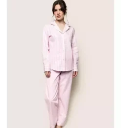 Women's Pink Gingham Pajama Set