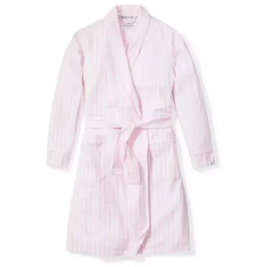 Women's Pink Gingham Robe