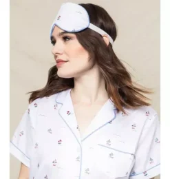 Women's Short Pajama Set in Bateau