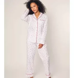 Women's Twill Pajama Set in Coastal Charms