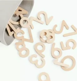 Wooden Numbers