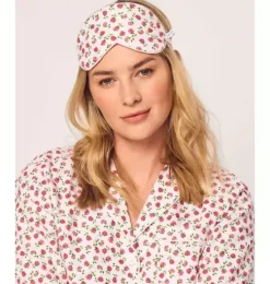 Adult's Twill Sleep Mask in Petite Petals