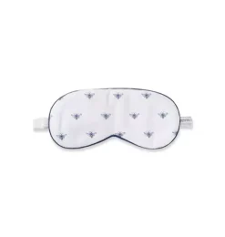 Adult's Twill Sleep Mask in Buzzing Bees