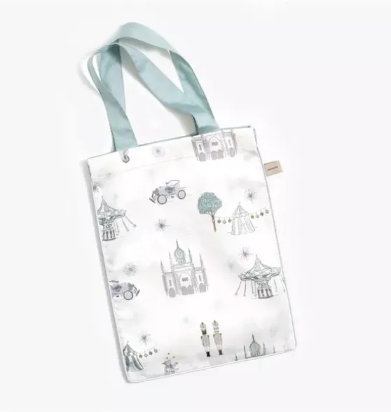 Adventures in Wonderland Toddler Pillow Set - Aqua