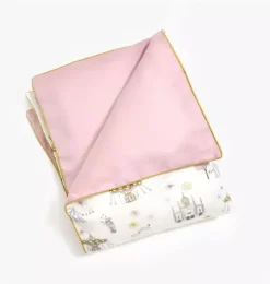 Adventures in Wonderland Baby Duvet Set - Rose