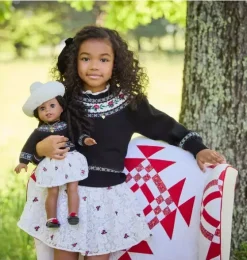 American Girl&reg; x Janie and Jack Holiday Rose Skirt