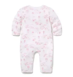 Baby Animal Friends Toile Wrap One-Piece