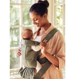 Baby Carrier Mini, Woven, Dark Green
